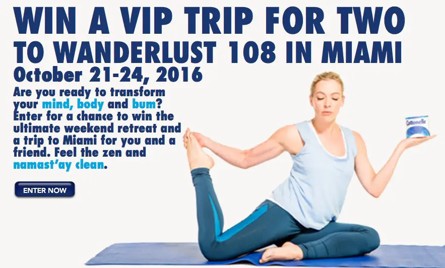 Super Cottonelle Namastay Clean Sweepstakes!