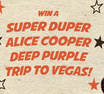 Super Duper Alice Cooper Giveaway