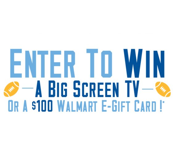 Super Pretzel Ultimate Homegate Giveaway - Win a $750 Big Screen TV or 100 Walmart Gift Card