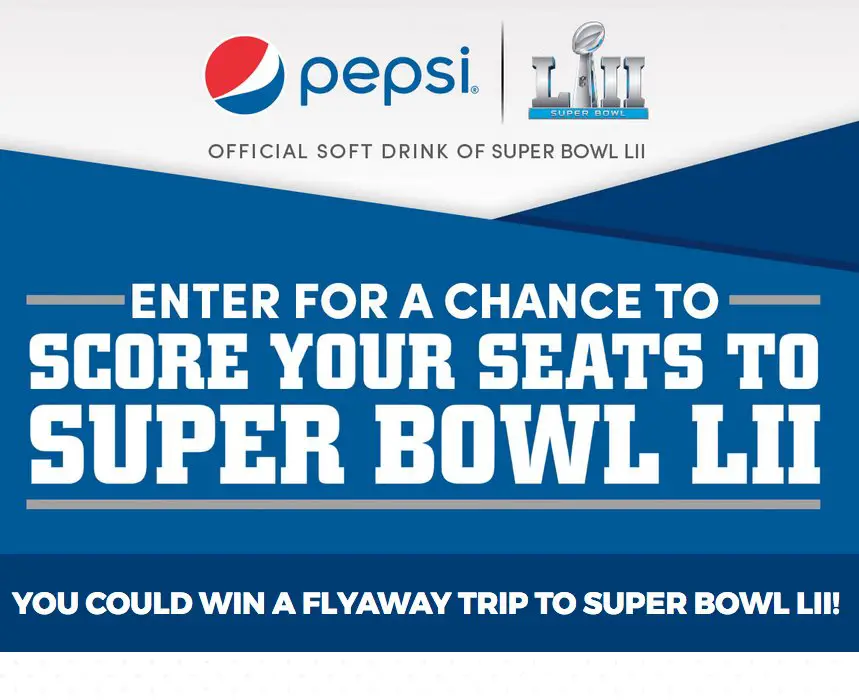 SuperBowl LII Sweepstakes