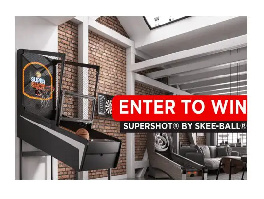 SuperShot by Skee-Ball Giveaway - Win A $7,500 In-Home Basketball Game
