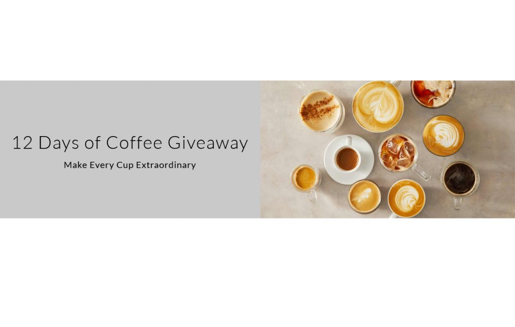 Sur La Table 12 Days of Coffee Giveaway - Win A Coffee Maker, Beans & More