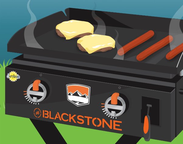 Surfside Blackstone Griddle Giveaway - Blackstone Griddle + Griddle Cover