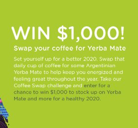 Swap Your Coffee Sweepstakes