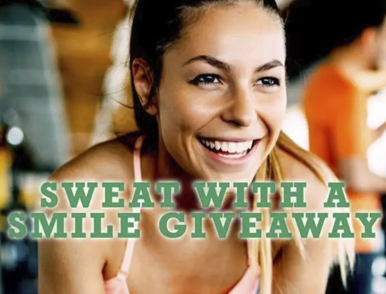 Sweat With A Smile Sweepstakes