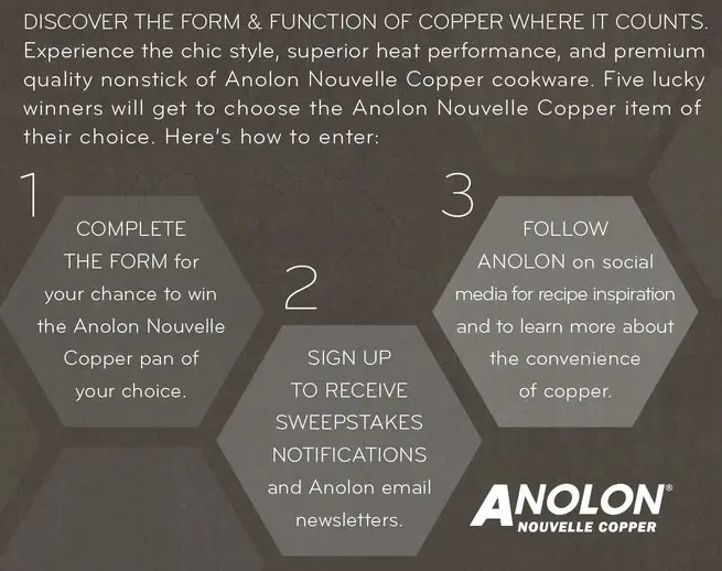 Sweepstakes: Anolon Cookware