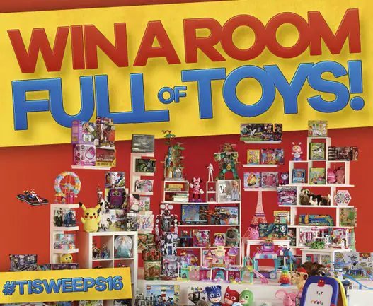 This Sweepstakes Has a Room Full of Toys!