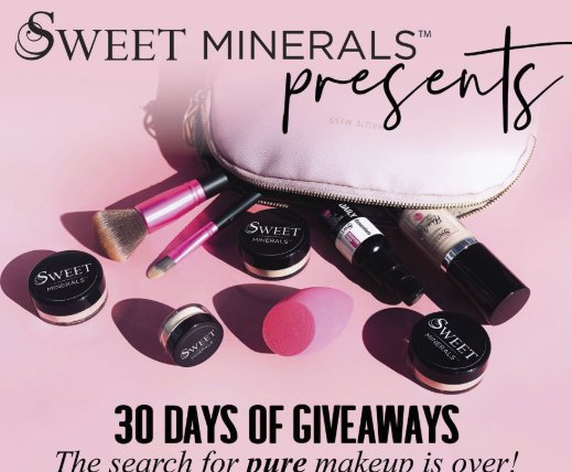 Sweet Minerals 30 Days of Giveaways