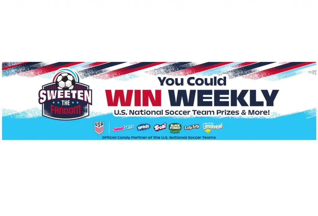SweeTARTS Sweeten The Fandom Sweepstakes - Win Four USMNT Tickets & More