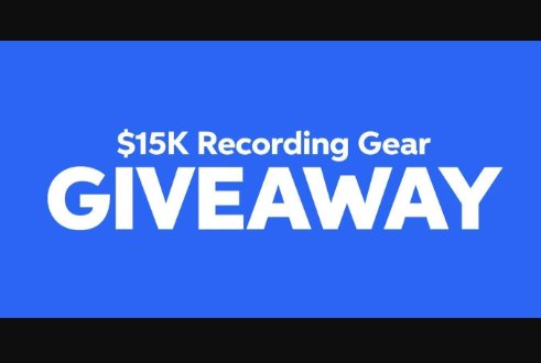 Sweetwater Monthly Giveaway - Win Over $15,000 Worth of Recording Gear