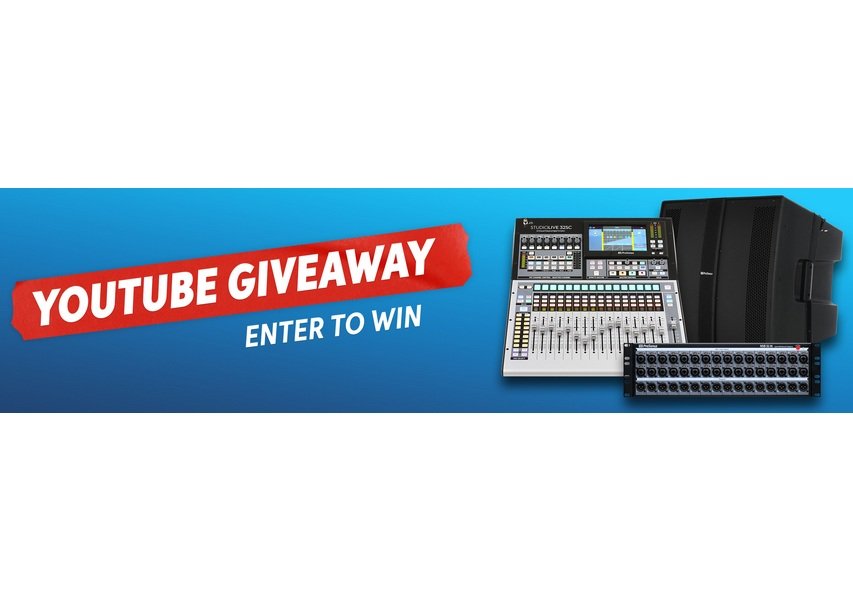 Sweetwater PreSonus Live Sound Package Giveaway - Win A Powerful Sound System