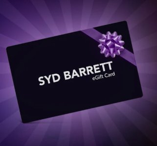 Syd Barrett Shopping Spree Sweepstakes - Win a $100 Syd Barrett Shopping Spree