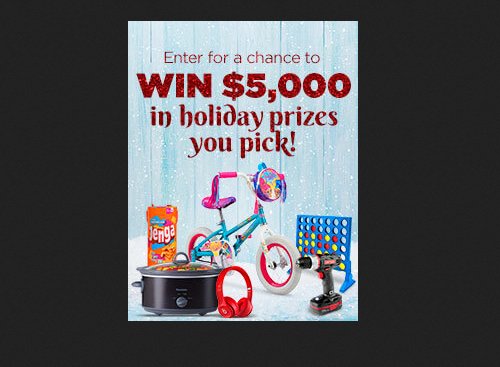 SYWR Holiday Prizes U Pick Sweepstakes