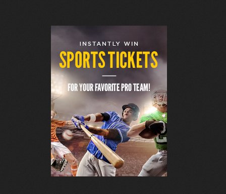 SYWR Instant Sports Tickets Sweepstakes