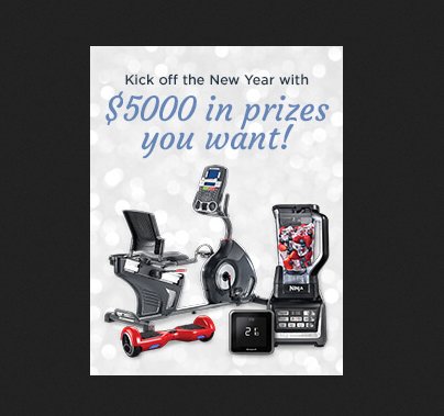 SYWR New Year $5,000 Basket Sweepstakes