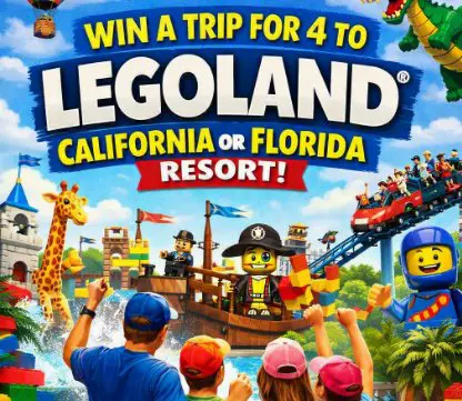T-Mobile Tuesdays Sweepstakes - Win a trip for 4 to LEGOLAND California or Florida Resort