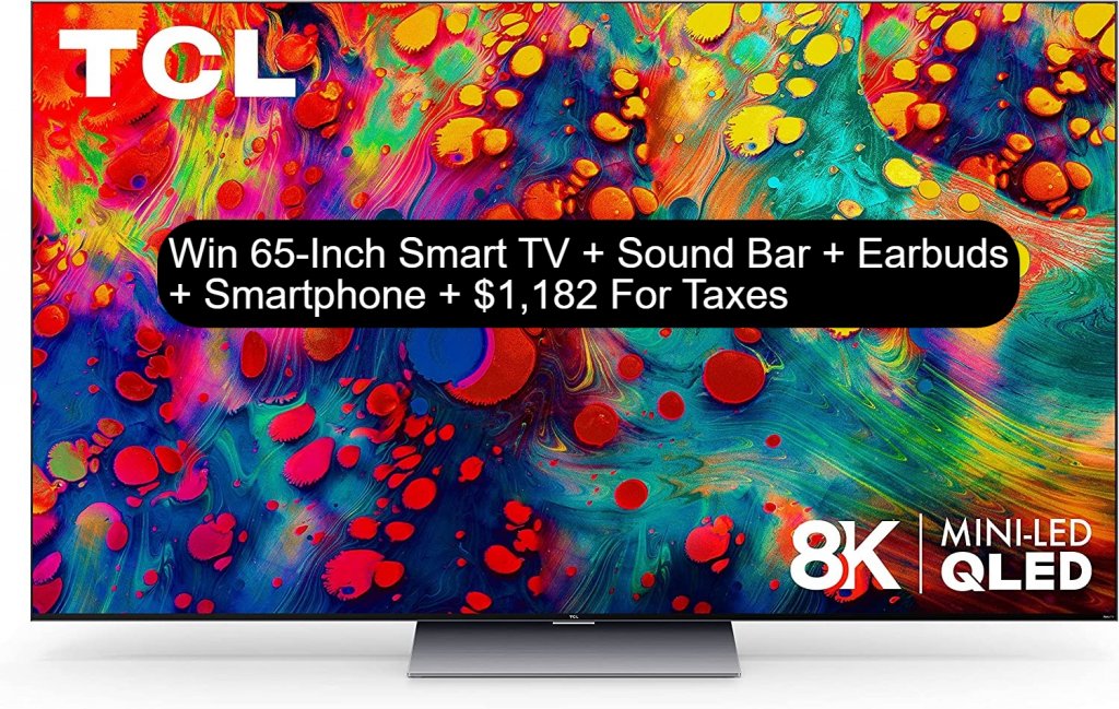 T-Mobile Tuesdays Sweepstakes - Win 65-Inch Smart TV + Sound Bar + Earbuds + Smartphone + $1,182 For Taxes