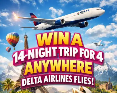 T-Mobile Tuesdays Sweepstakes - Win a 14-night Trip for 4 to Anywhere Delta Airlines Flies