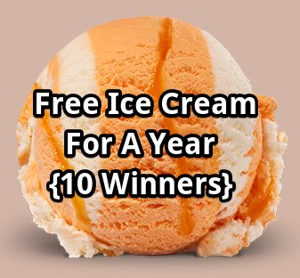 T-Mobile Tuesdays Sweepstakes - Win Free Ice Cream For A Year {10 Winners}
