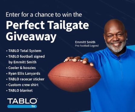 Tablo Kansas City Perfect Tailgate Giveaway - Win a Tablo DVR, TV antenna & More