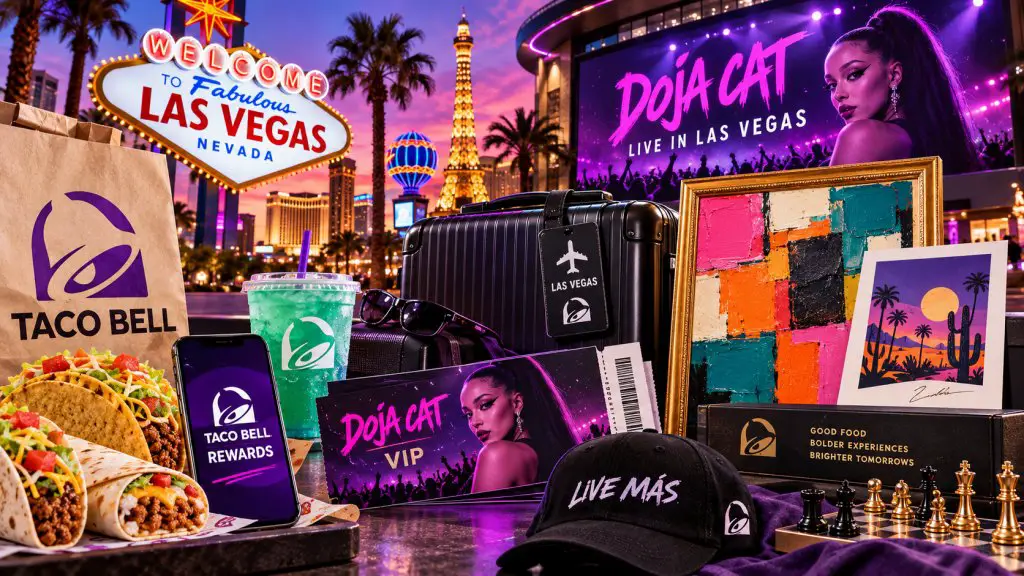 Taco Bell Bid On Luxe Sweepstakes – Win A – 2-Night Las Vegas Trip & More (135 Winners)