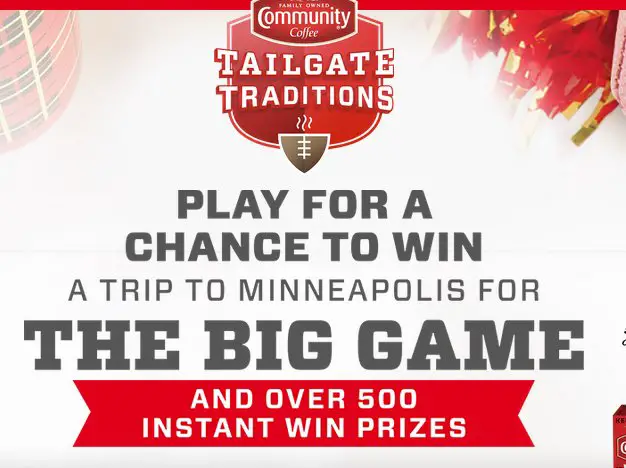 Tailgate Traditions Instant Win Game