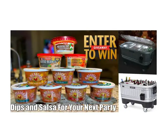 Tailgating Challenge Big Game Giveaway - Win A 500 Gift Card For Salsa & Dips + Light-Up Cooler