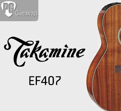 Takamine EF407 Guitar Giveaway