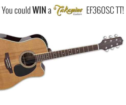 Takamine Guitar Sweepstakes
