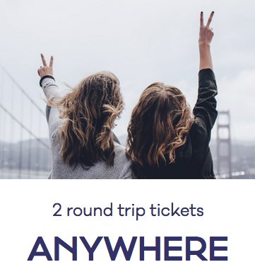 Take Off With Wingz Sweepstakes!