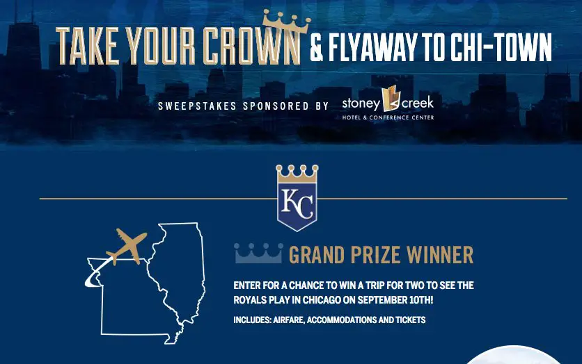 Take Your Crown & Flyaway to Chi-Town Sweepstakes!