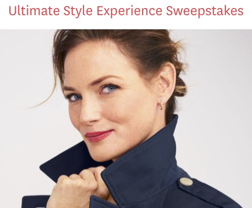 Talbots Ultimate Style Experience 2018 Sweepstakes