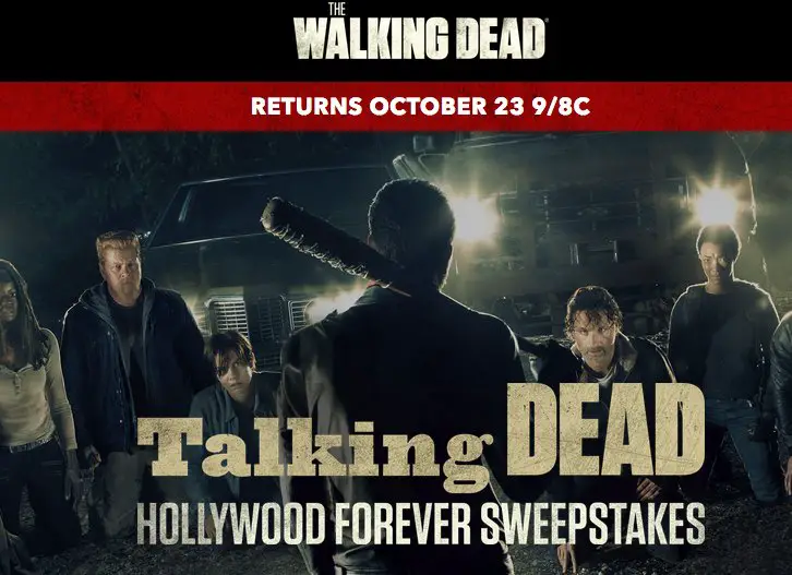 Talking Dead Sweepstakes Hollywood Forever