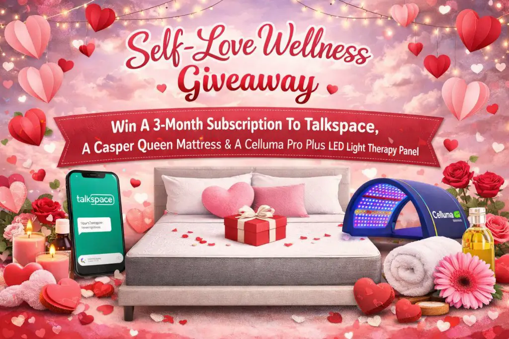 Talkspace Self-Love Wellness Giveaway – 3-Month Subscription To Talkspace, Mattress & More Up for Grabs