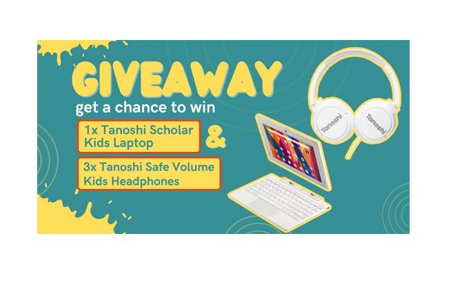 Tanoshi Gadget Giveaway - Win a Brand New Kids Laptop and More