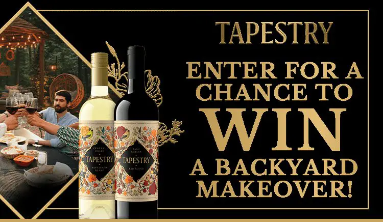 Tapestry Backyard Makeover Sweepstakes – Win Free Backyard Makeover (3 Winners)