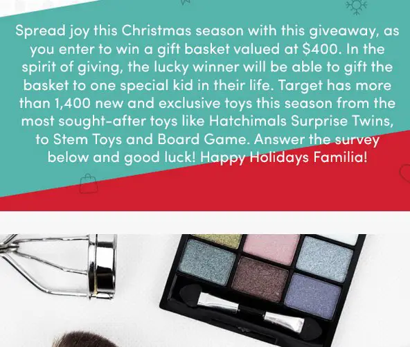 Target Christmas Toy Sweepstakes