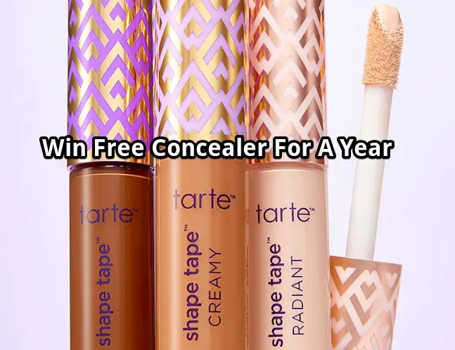 Tarte Shape Tape A Day Giveaway - Win Free Concealer For A Year