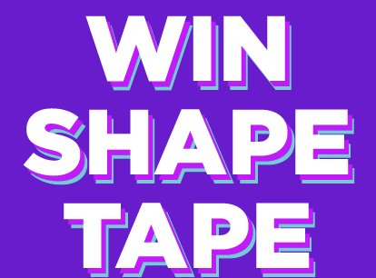 Tarte Win Shape Tape for a Year Sweepstakes