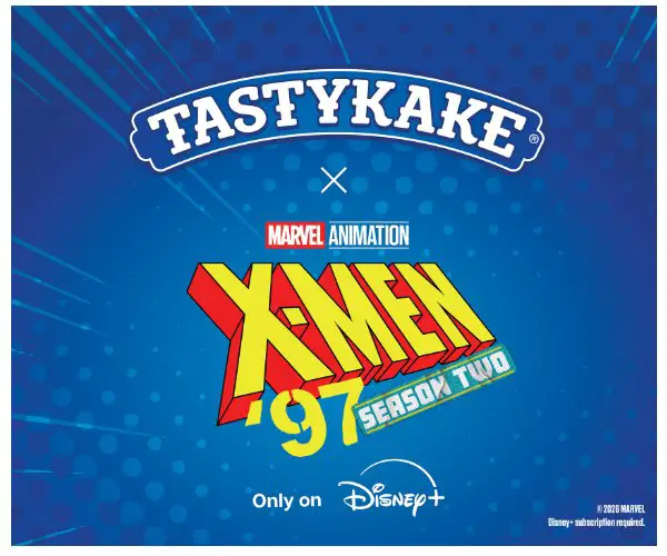 Tastykake Team Up Sweepstakes - Win One Year Supply Of Tastykake, X-Men '97 Collectibles & More