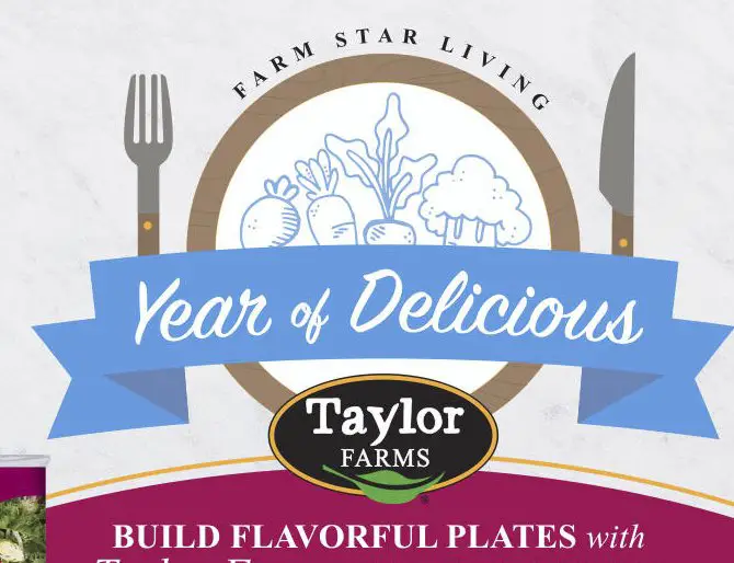 Taylor Farms Year of Delicious Sweepstakes