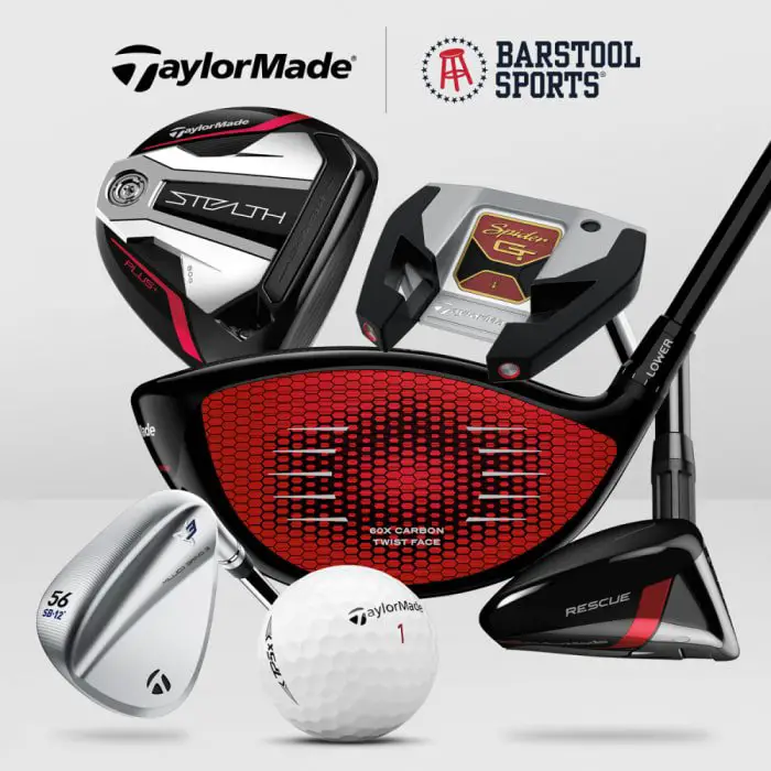 Taylormade Barstool Sweepstakes - Win A $3,600 Golf Gear Package In The Ultimate Season Opener Sweepstakes