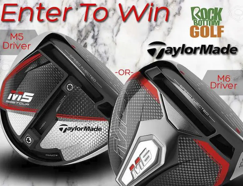 TaylorMade M5/M6 driver, TP5/TP5x golf balls, or $50 RBG Store Credit