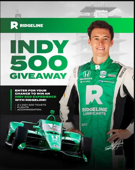 TC1 Lowrider ST Giveaway – Win 2 Tickets To The Indy 500 Event & More