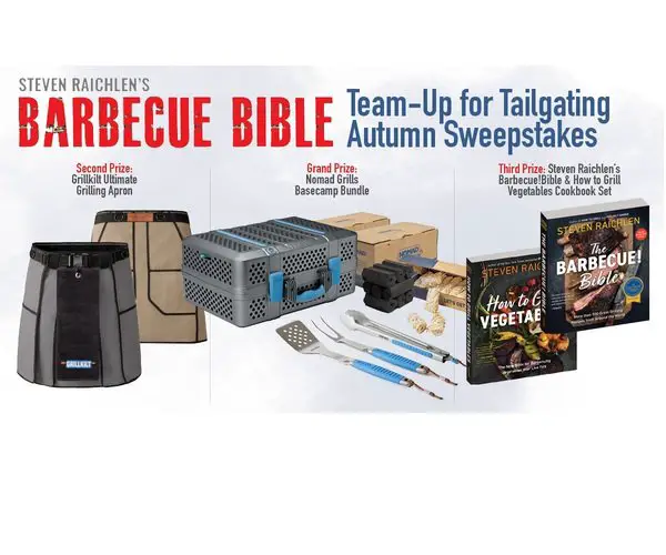 Team-Up for Tailgating Autumn Sweepstakes - Win a Portable Grill, Books and More
