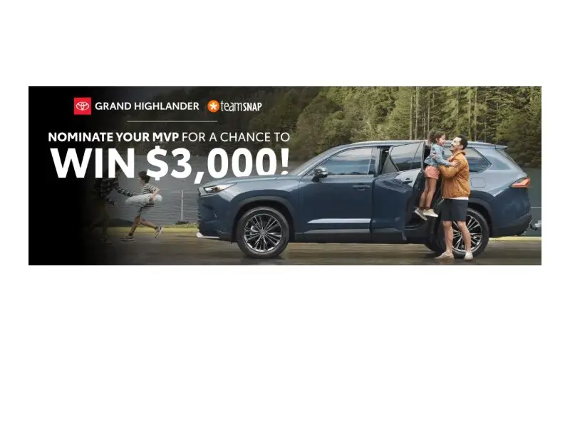 TeamSnap Grand Slam Moments Sweepstakes - Win A $3,000 Gift Card (5 Winners)