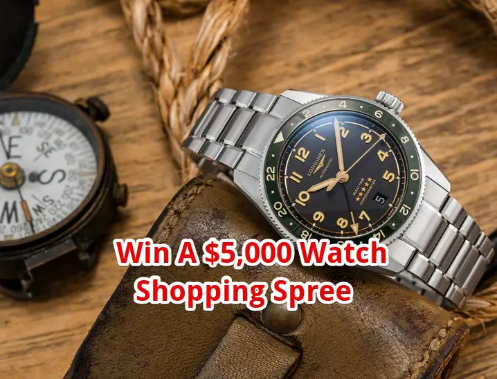 Teddy Baldassarre $5,000 Watch Shopping Spree Giveaway - $5,000 Watch Shopping Spree Up For Grabs!
