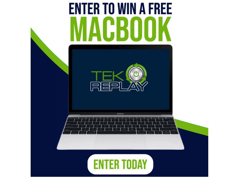 TekReplay Giveaway - Win A Free MacBook