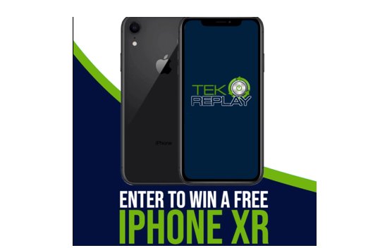 TekReplay iPhone XR Giveaway - Win A Free iPhone XR