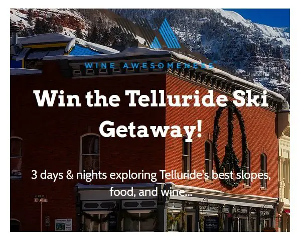 Telluride Ski Getaway - Win a Ski Getaway for Two!